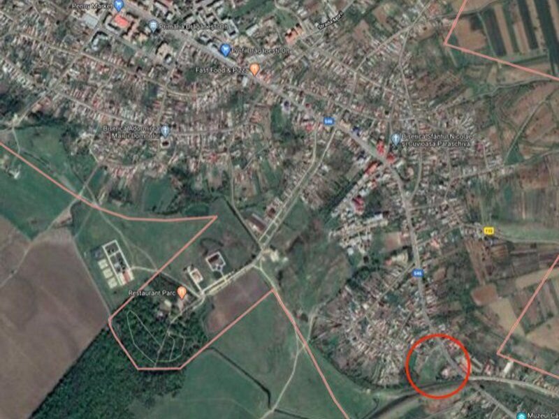 Draganesti-Olt Teren la soseaua principala N Titulescu